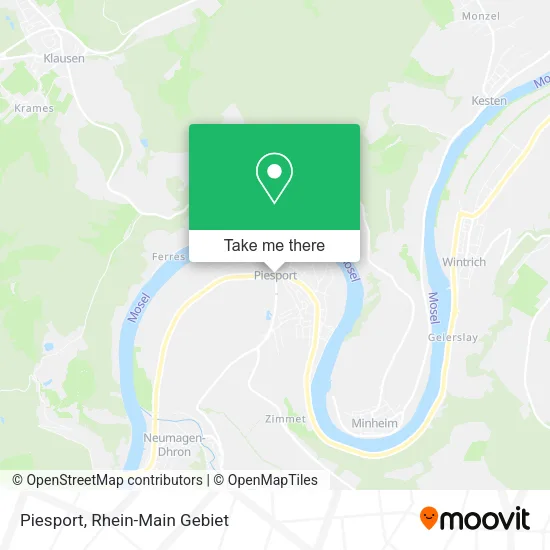 Карта Piesport