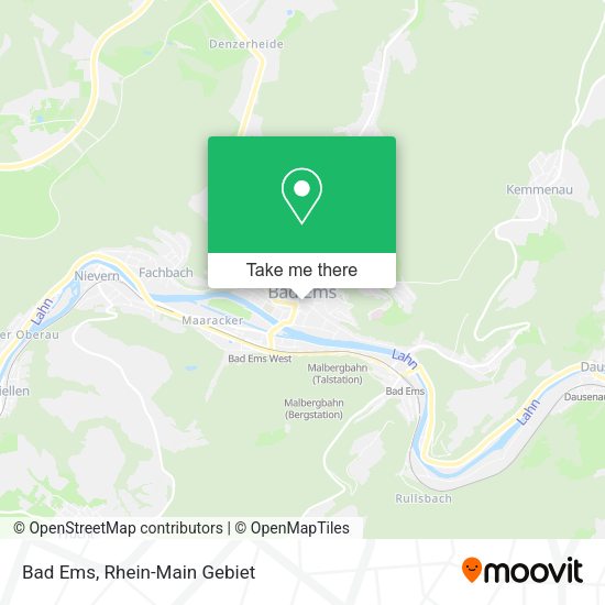 Карта Bad Ems