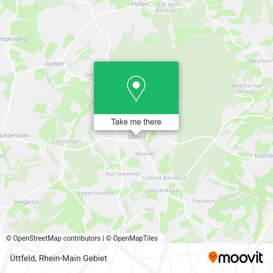 Карта Üttfeld