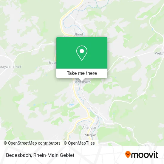 Карта Bedesbach
