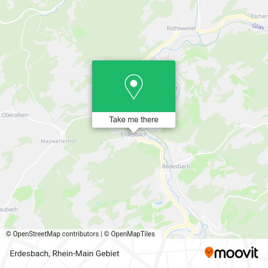 Карта Erdesbach