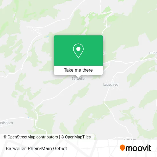 Карта Bärweiler