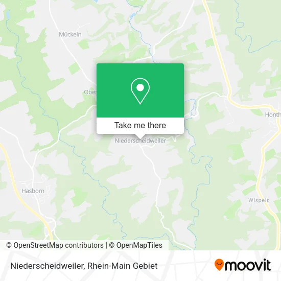 Карта Niederscheidweiler
