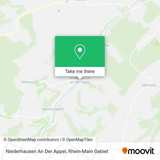 Карта Niederhausen An Der Appel