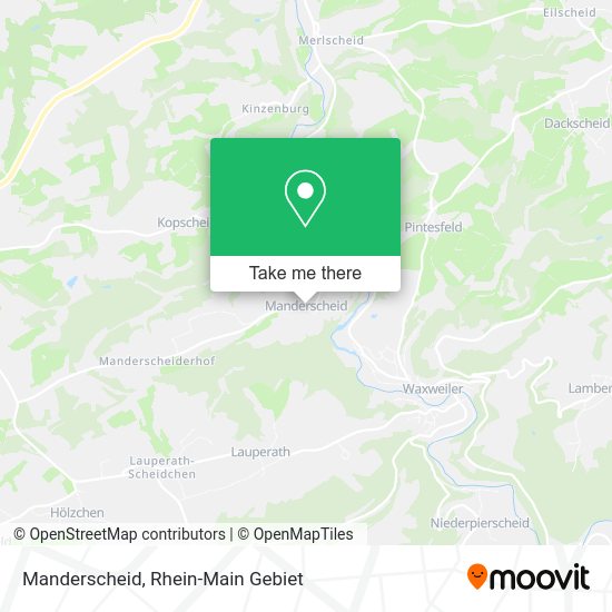 Карта Manderscheid