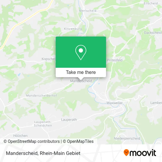 Карта Manderscheid