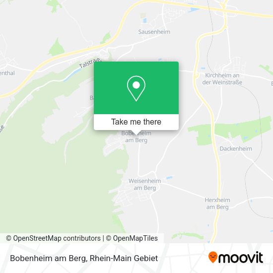Карта Bobenheim am Berg