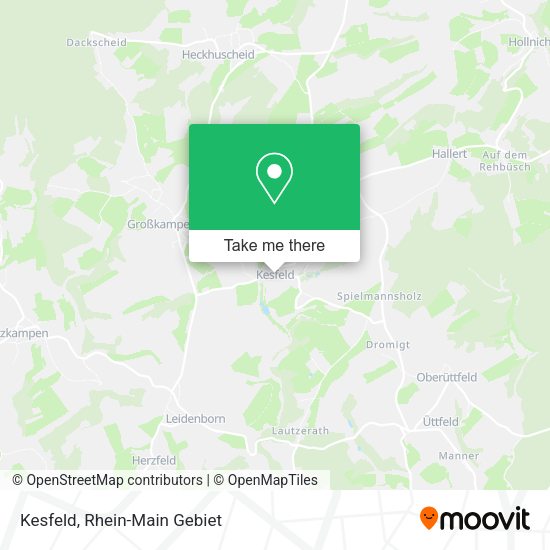 Карта Kesfeld