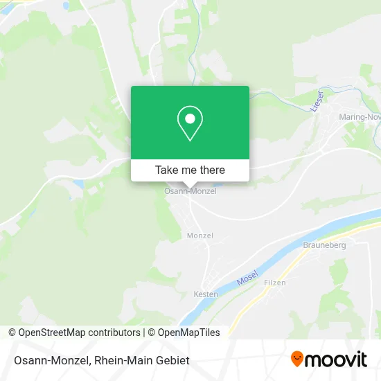 Osann-Monzel map