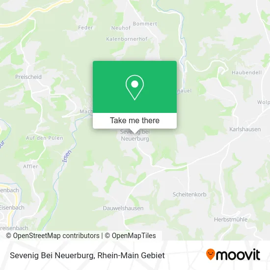 Карта Sevenig Bei Neuerburg
