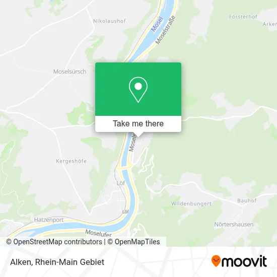 Alken map