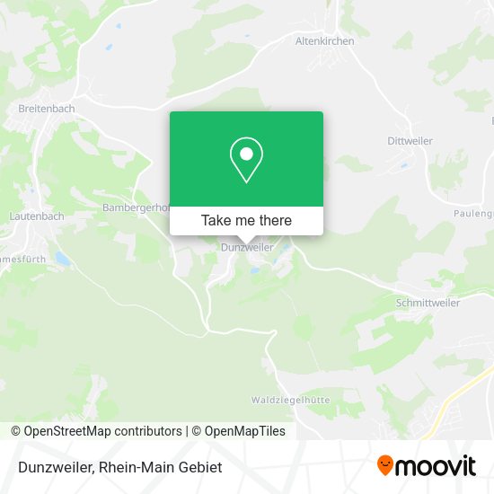 Карта Dunzweiler