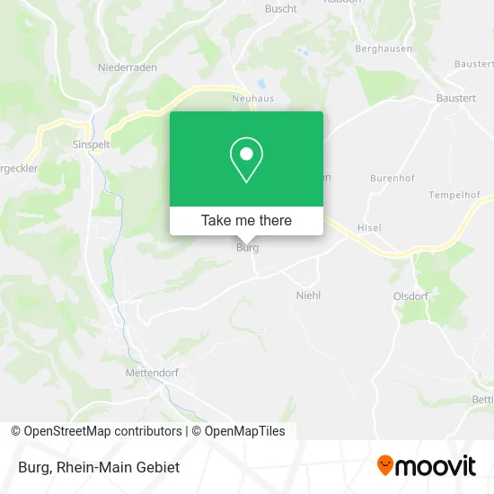 Burg map