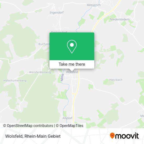 Карта Wolsfeld
