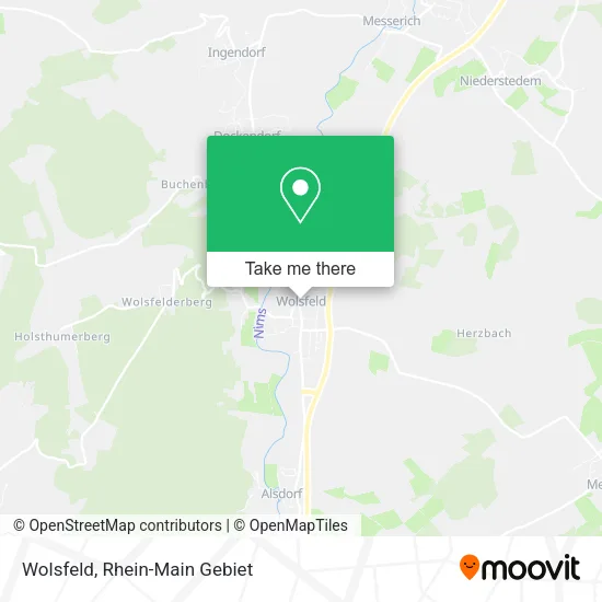 Карта Wolsfeld