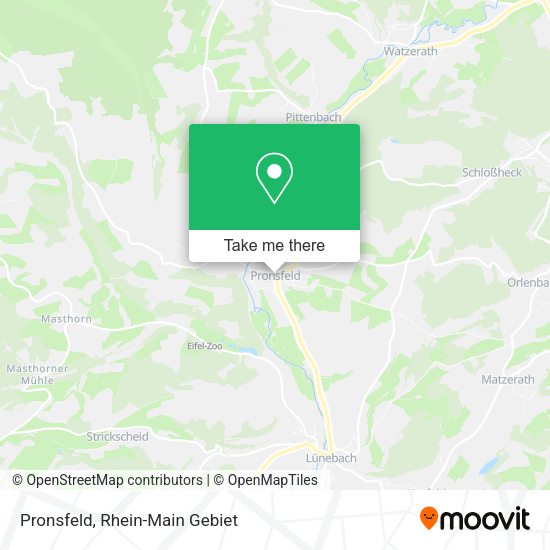 Карта Pronsfeld