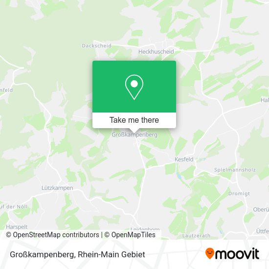 Карта Großkampenberg