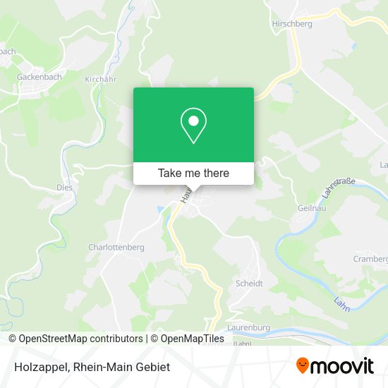 Карта Holzappel