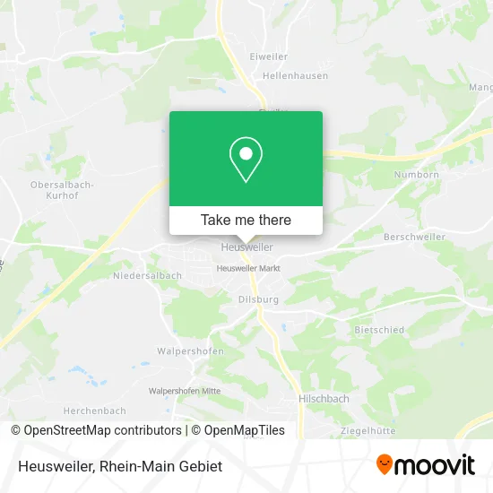 Карта Heusweiler