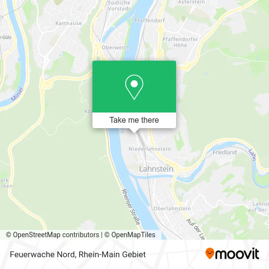 Карта Feuerwache Nord