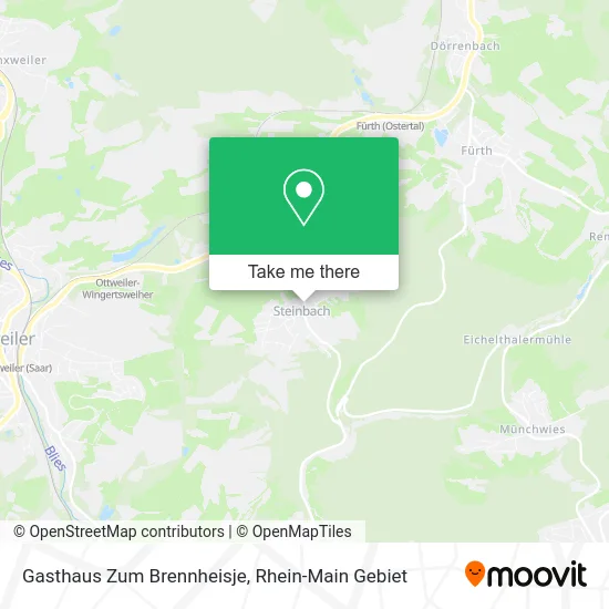 Карта Gasthaus Zum Brennheisje