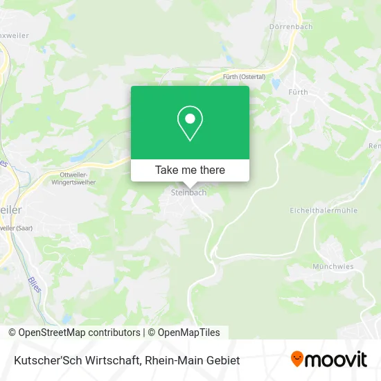 Карта Kutscher'Sch Wirtschaft