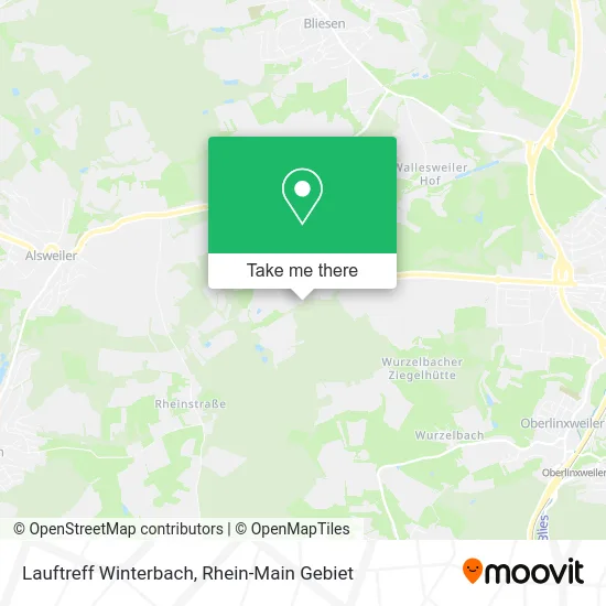 Карта Lauftreff Winterbach