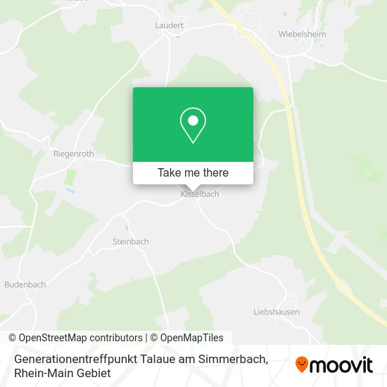 Карта Generationentreffpunkt Talaue am Simmerbach