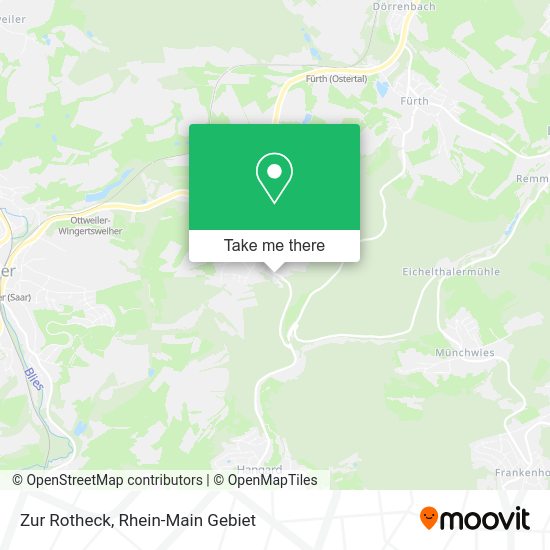 Карта Zur Rotheck
