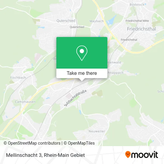 Карта Mellinschacht 3