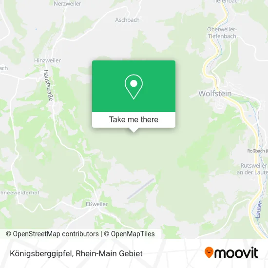Карта Königsberggipfel