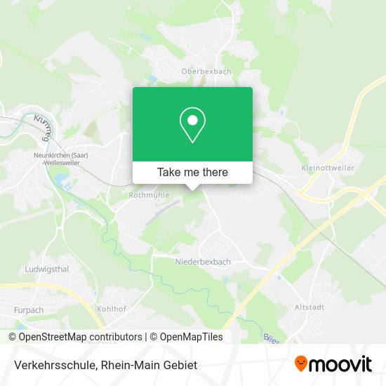 Карта Verkehrsschule