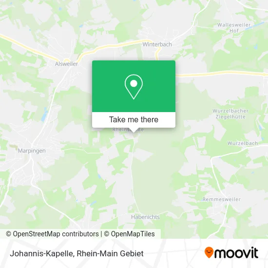Карта Johannis-Kapelle
