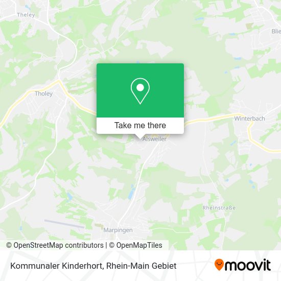 Карта Kommunaler Kinderhort