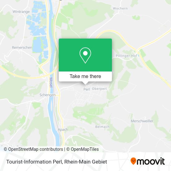 Карта Tourist-Information Perl