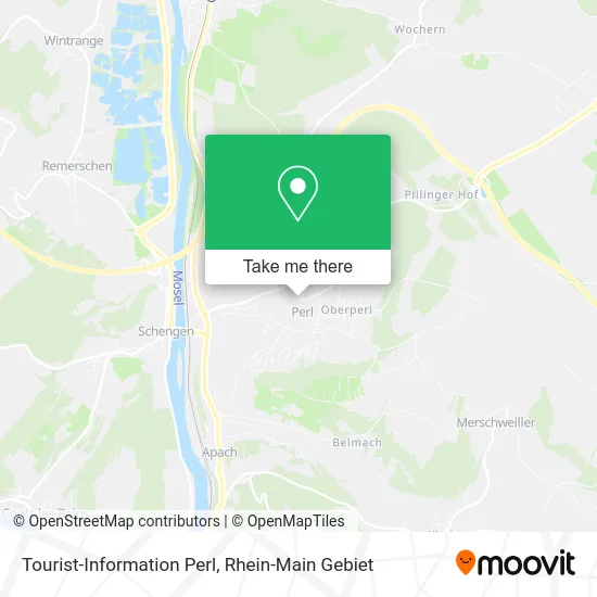 Карта Tourist-Information Perl
