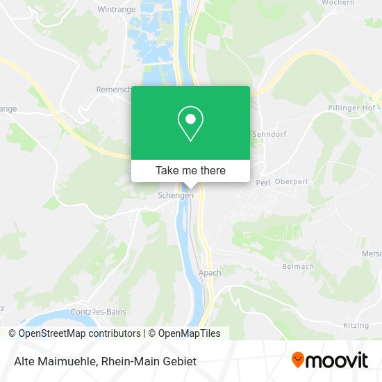Карта Alte Maimuehle