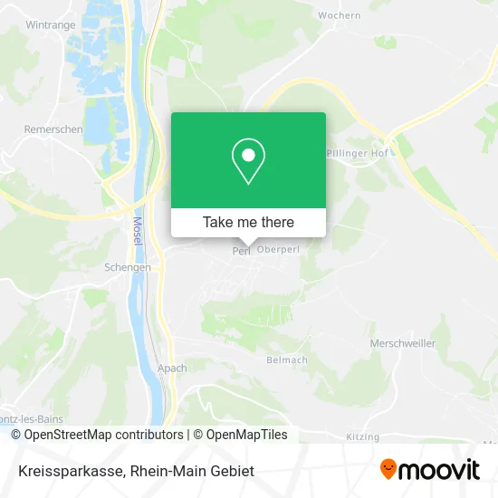 Карта Kreissparkasse