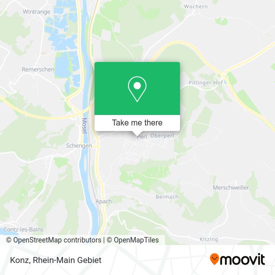 Карта Konz