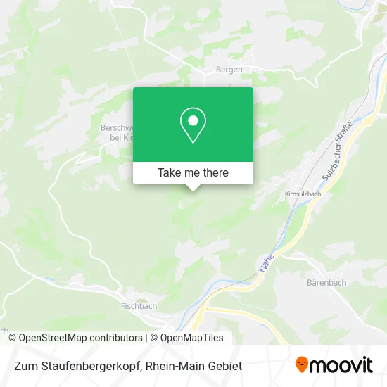 Карта Zum Staufenbergerkopf