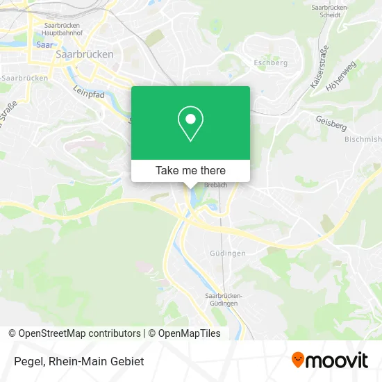 Карта Pegel