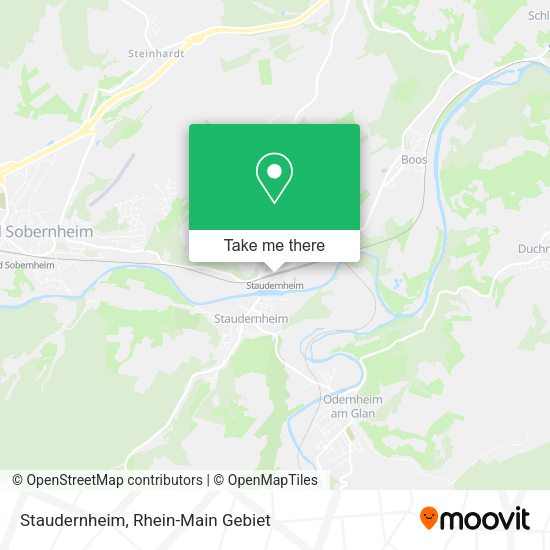 Карта Staudernheim