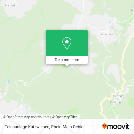 Карта Teichanlage Katzwiesen
