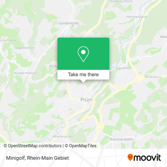 Карта Minigolf