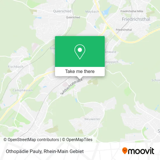 Карта Othopädie Pauly