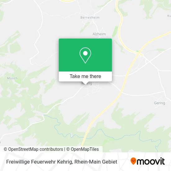 Карта Freiwillige Feuerwehr Kehrig