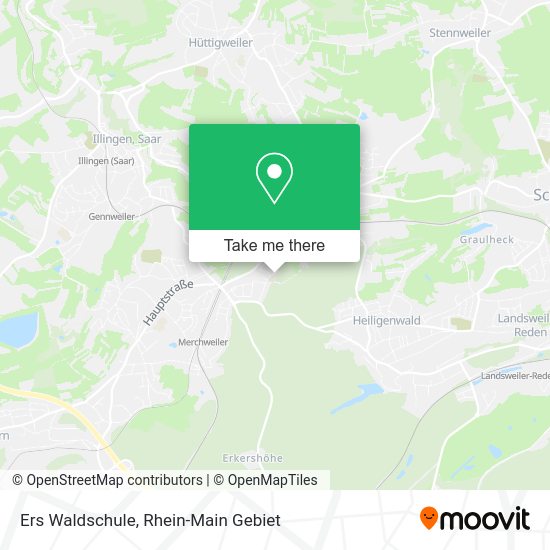 Карта Ers Waldschule