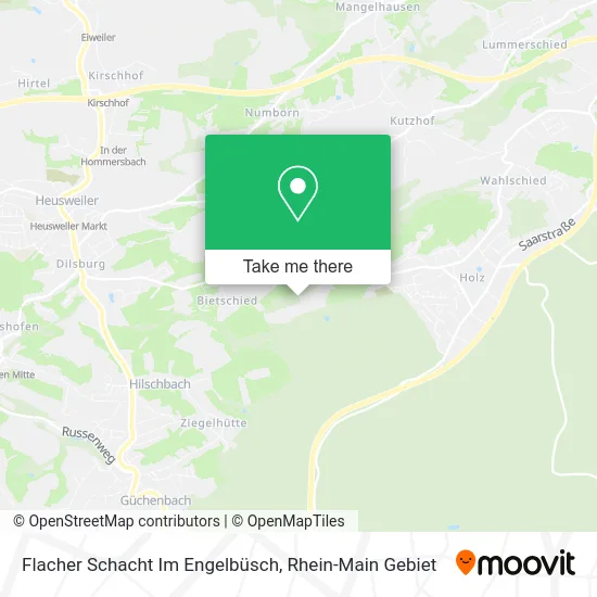 Карта Flacher Schacht Im Engelbüsch