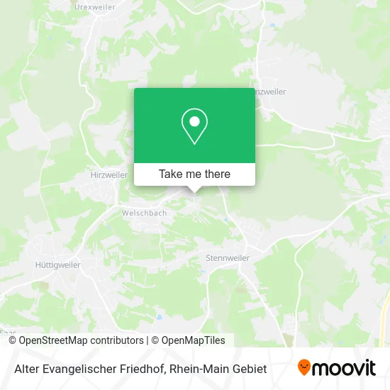 Карта Alter Evangelischer Friedhof