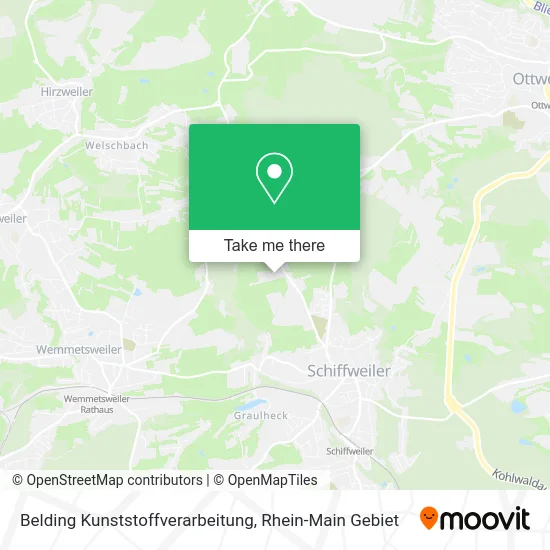 Карта Belding Kunststoffverarbeitung